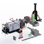 Special coal-fired biomass fired steam boilers for chemical industry